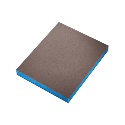 Губка 7983 абразивная 2-сторон. siasponge flex, 98*120*13 мм, СИНЯЯ Р800-1000 ultrafine